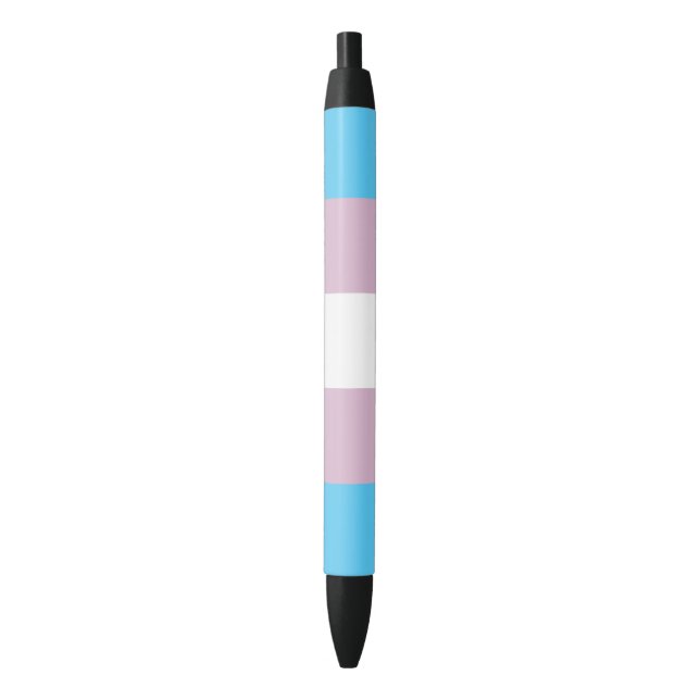Preta Caneta da tinta da bandeira do Transgender (Frente Vertical)