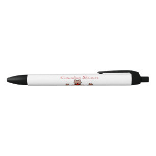 Preta Caneta de castor canadense
