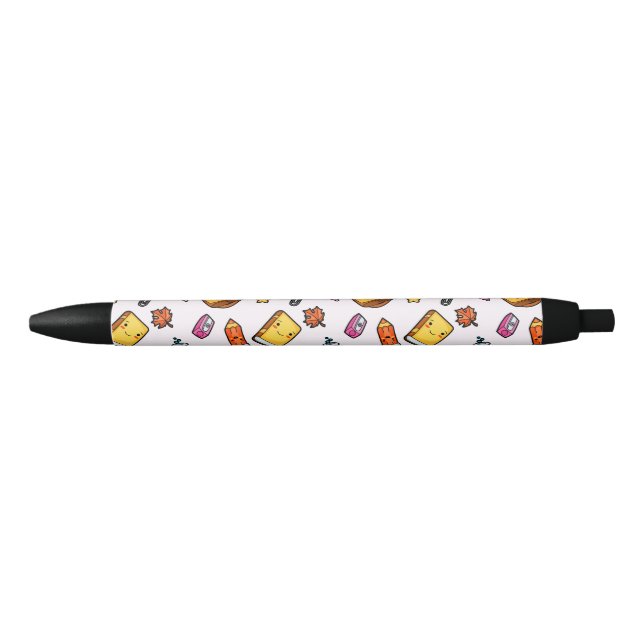 Preta Caneta de diversão escolar - Design brilhante e di (Frente)