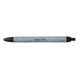 Preta Caneta de jeans azul trendy para uso diário