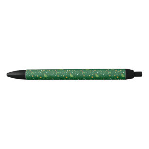 Preta Caneta de Natal para planejamento