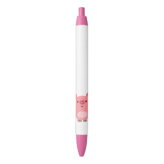 Preta Caneta de Porco de Cartoon Musclado em Cute