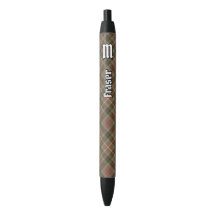 Caneta de Tartan com Tartan de Caça e Fraser de Cl
