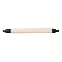 Caneta de tinta Bolinhas bisca clara