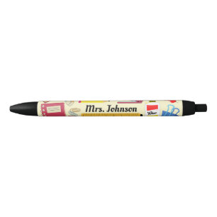 Preta Caneta de Tinta Negra de Suprimento Escolar do Pro