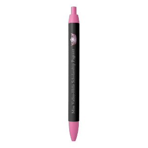 Preta Caneta de Tinta Personalizada no estilo Miss Améri