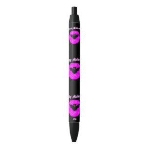 Preta Caneta do Bat Halloween