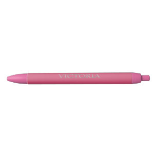 Preta Caneta do nome personalizado Victoria