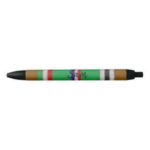 Preta Caneta e Caneta escolar