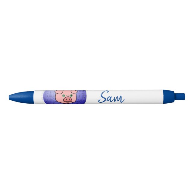 Preta Caneta e Suíno de Caneta escolar (Frente)
