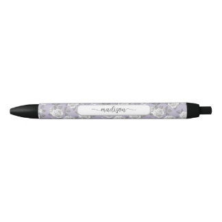 Preta Caneta Elegante de Lavanda Rosa