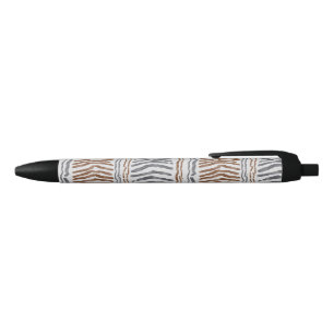 Preta Caneta Esferográfica Listrada Tribal Boho