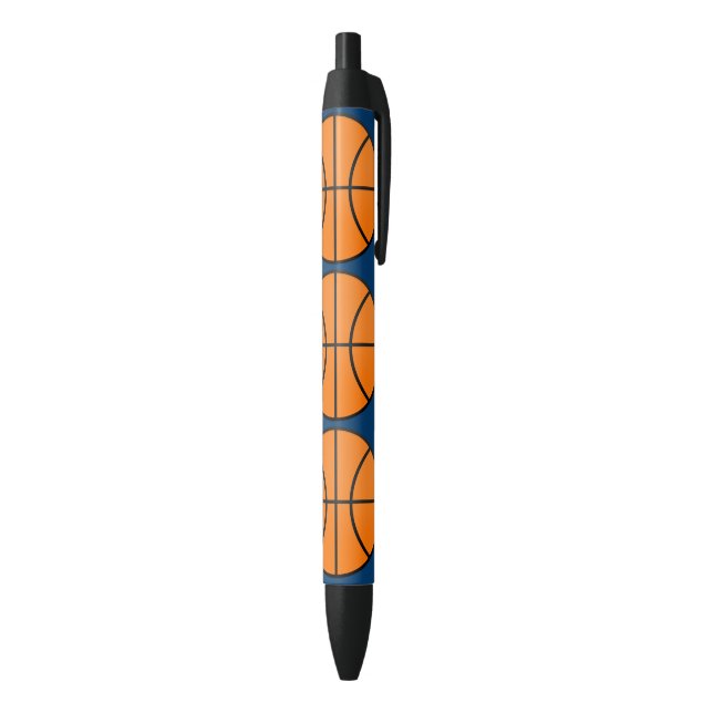 Preta Caneta Esportiva de Basquete Presente Escolar (parte de inferior (Vertical))