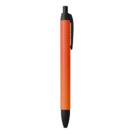 PRETA CANETA LARANJA BRANCA PARA PERSONALIZAR