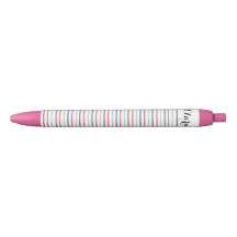 Caneta Listrada Personalizada