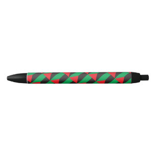 Preta Caneta Martinique Flag Ballpoint