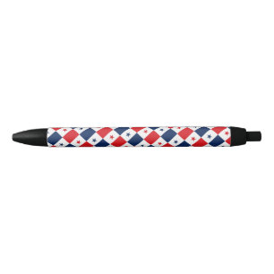 Preta Caneta Panamá Flag Ballpoint
