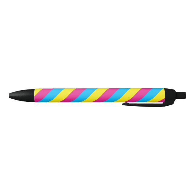 Preta Caneta Pansexual do redemoinho da bandeira (Parte Inferior)