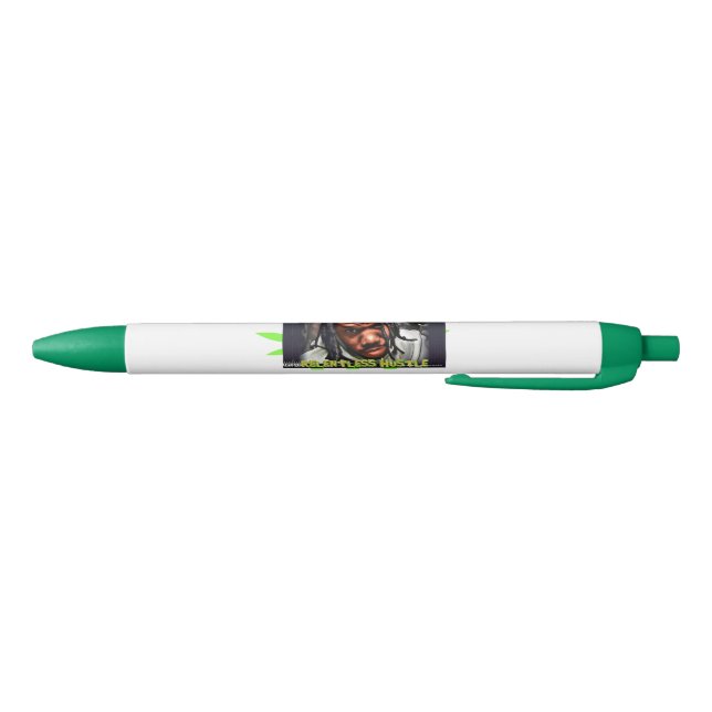 Preta caneta personalizada (Parte Inferior)