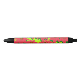 Preta Caneta Personalizada de Cores
