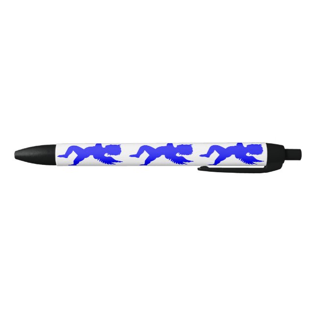 Preta Caneta Personalizada do Blue Boy Angels (Parte Inferior)