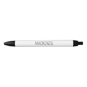 Preta Caneta Personalizada Presente Personalizado para E