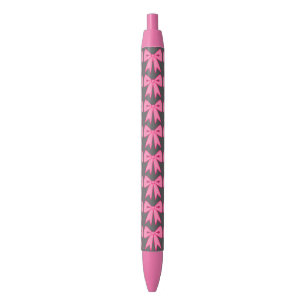 Preta Caneta Presente Escolar Feminina Menina Rosa