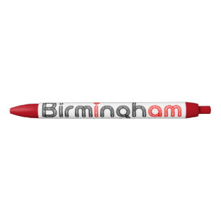 Preta Caneta vermelha do coração de Birmingham