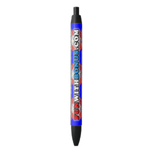Preta Divertimento com a caneta do Web site do bônus