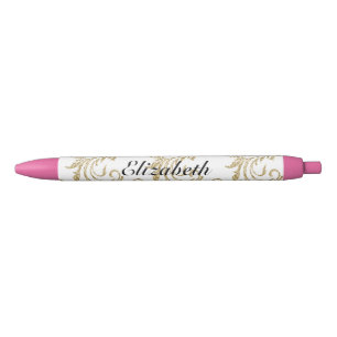 Preta Favoritos para festas de Caneta Personalizadas com