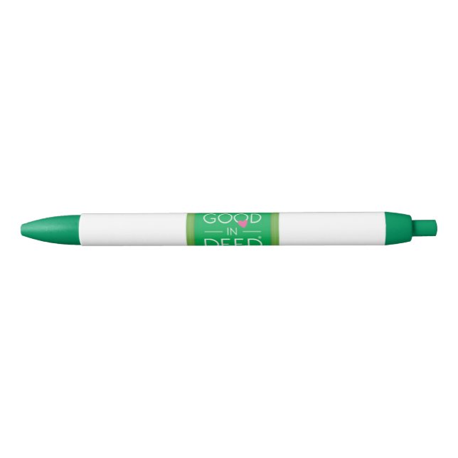 Preta GID - Caneta com logotipo (Frente)