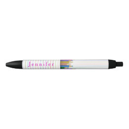 Preta Lápis de Arte Coloridos Personalizados Caneta De V