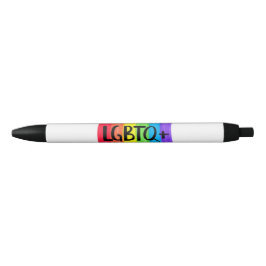 Preta LGBTQ+ Caneta do orgulho
