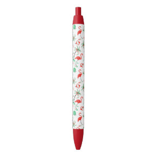 Preta Multi caneta do flamingo vermelho do Natal