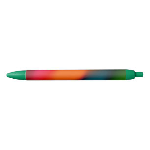 Preta Neon de Caneta vermelha, rosa, laranja e verde