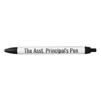 O Caneta do Asst Principal