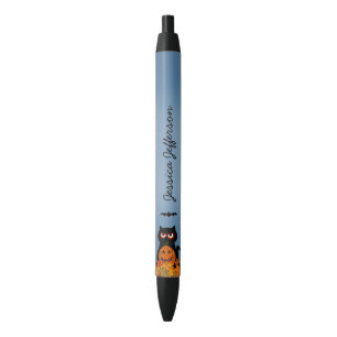 Preta Personalizado: Caneta assustador da tinta do