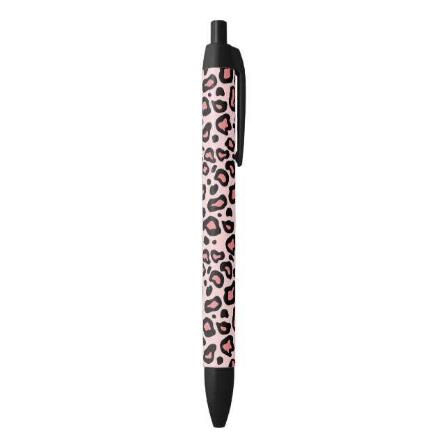 Preta Presente de Caneta do gabinete do retro Leopard (parte de inferior (Vertical))
