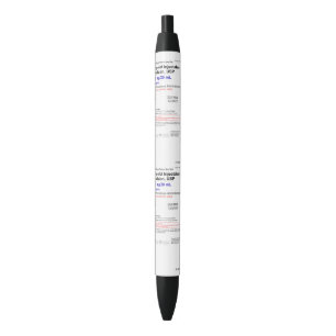 Preta Propofofol Anestesia CRNA Caneta Preta, Tinta Pret