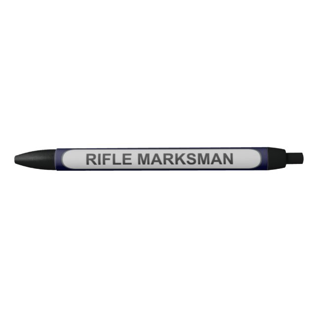 Preta Rifle Marksman Caneta (Frente)