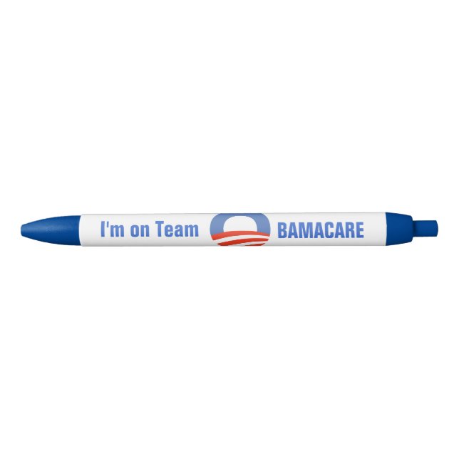 Preta Team Obamacare - Caneta (Frente)