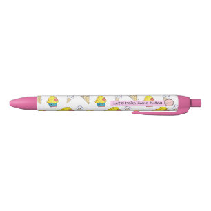 Preta Vamos Fazer Algumas Anotações, Caneta de Cupcake d