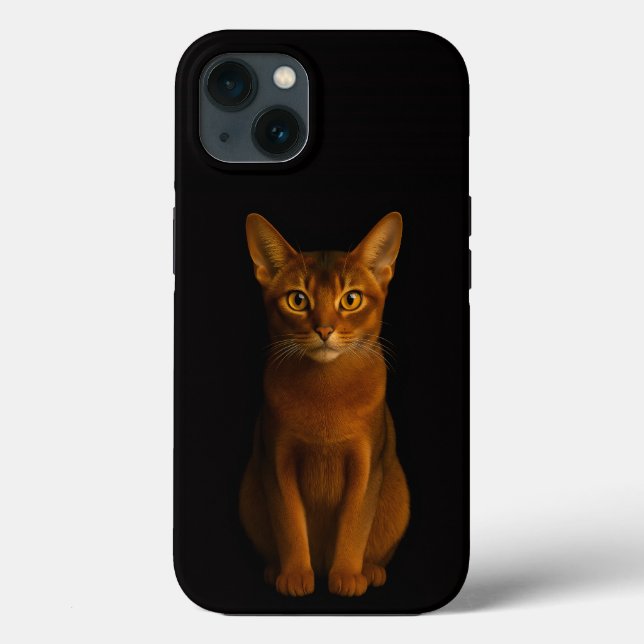 Preto 4 Luxe iPhone 13, Beleza Abissínia (Verso)