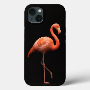 Preto 4 Luxe iPhone 13 Case, Flamingo Rosa