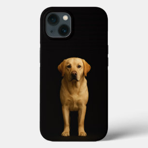 Preto 4 Luxe iPhone 13, Labrador Minimalista