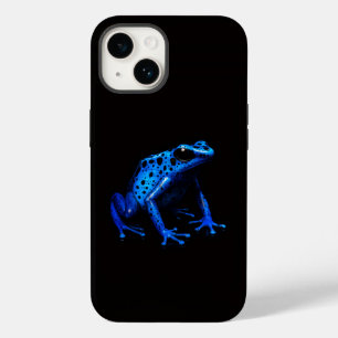 Preto 4 Luxe iPhone 14 Case-Mate, Sapo Azul
