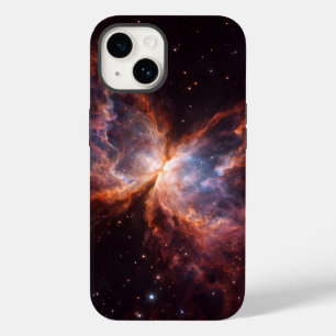 Preto 4 Luxe iPhone 14 Mate, Nebulosa Borboleta