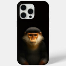 Preto 4 Luxe iPhone 15 Pro Max, Langur Douc Vermel