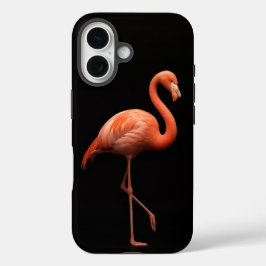 Preto 4 Luxe iPhone 16 Case-Mate, Flamingo Rosa