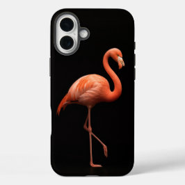 Preto 4 Luxe iPhone 16 Plus Mate, Flamingo Rosa
